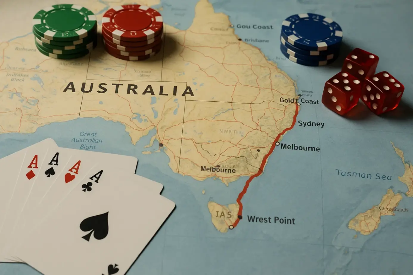 Игровые туры по Австралии: маршрут от Gold Coast до Тасмании